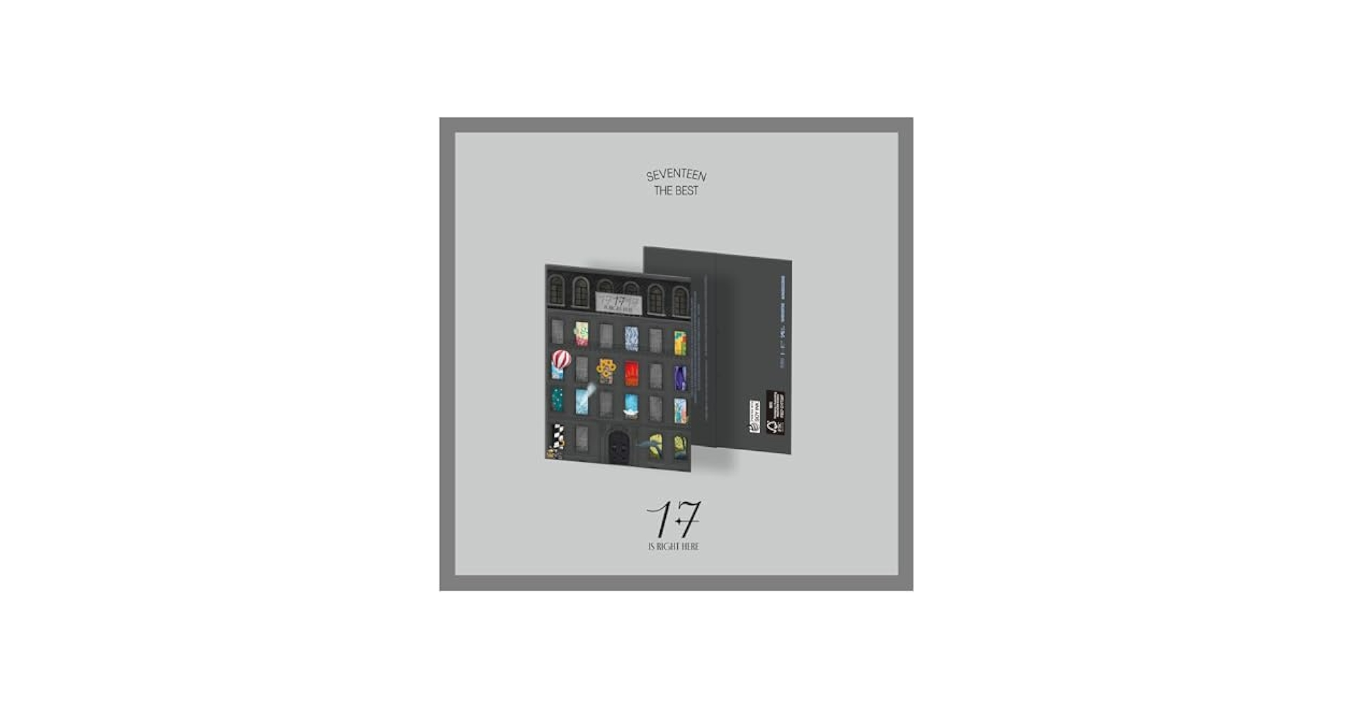 SEVENTEEN 17 IS RIGHT HERE Best Album Weverse Albums Version